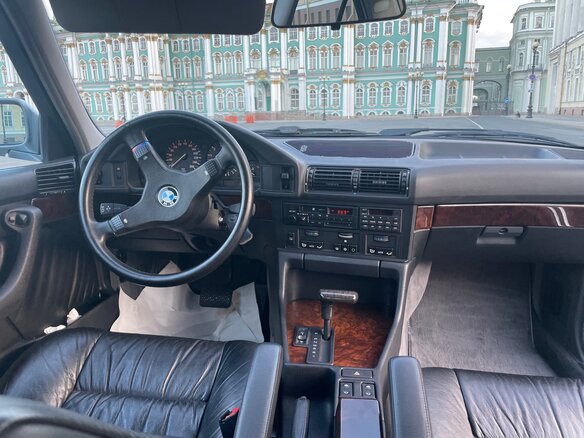 1988 BMW 5 серии 535i III (E34), серый, 7400000 рублей - вид 26