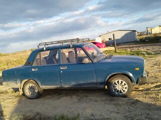 2004 Lada (ВАЗ) 2107, синий, 150000 рублей, вид 3