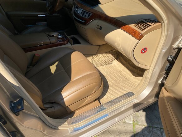 2007 Mercedes-Benz S-Класс 350 Long V (W221), золотистый, 1850000 рублей - вид 8