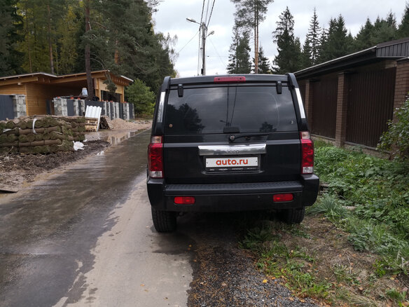 2008 Jeep Commander, чёрный - вид 3