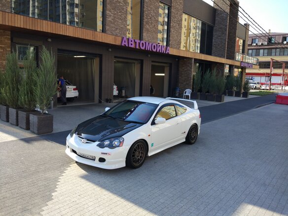 2001 Honda Integra Type R IV, белый - вид 2