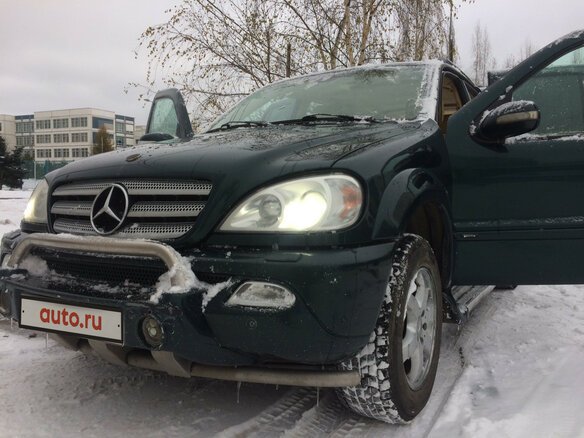 2003 Mercedes-Benz M-Класс 500 I (W163) Рестайлинг, зелёный - вид 15