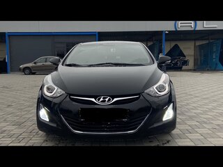 2015 Hyundai Elantra V (MD) Рестайлинг, чёрный, 1520000 рублей, вид 2