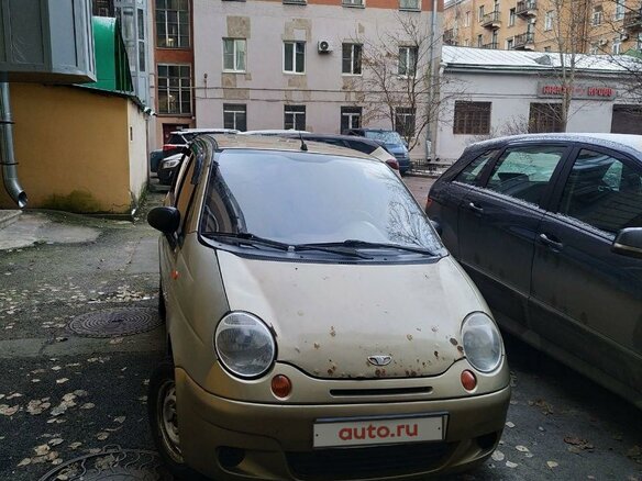 2011 Daewoo Matiz I Рестайлинг, бежевый, 165000 рублей - вид 3