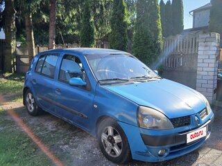 2003 Renault Clio II Рестайлинг 2, синий, 330000 рублей, вид 1