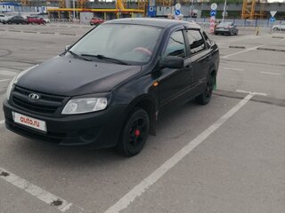 2016 Lada (ВАЗ) Granta I, чёрный, 330000 рублей, вид 1