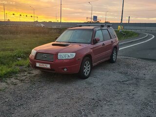 2007 Subaru Forester II Рестайлинг, красный, 480000 рублей, вид 3
