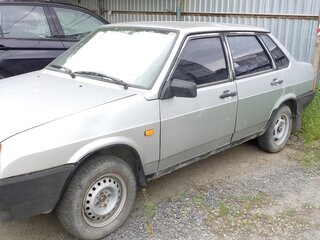 2003 Lada (ВАЗ) 21099, серебристый, 199000 рублей, вид 1