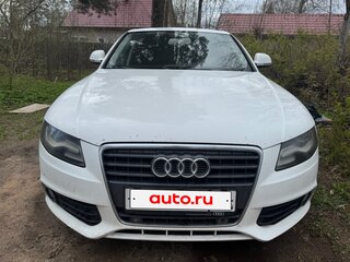 2009 Audi A4 IV (B8), белый, 900000 рублей, вид 1