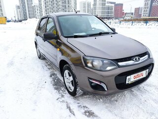2014 Lada (ВАЗ) Kalina II, коричневый, 455000 рублей, вид 3