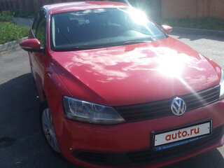 2011 Volkswagen Jetta VI, красный, 980000 рублей, вид 2