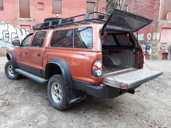 1999 Dodge Dakota II, оранжевый - вид 11