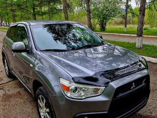 2012 Mitsubishi ASX I Рестайлинг, серый, 1420000 рублей, вид 4