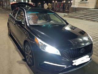 2016 Hyundai Sonata VII (LF), чёрный, 2000000 рублей, вид 2