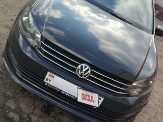 2017 Volkswagen Polo V Рестайлинг, серый, 1250000 рублей, вид 3