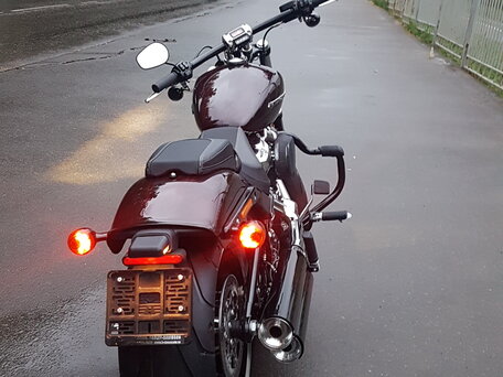 2021 Harley-Davidson Breakout, пурпурный, 2250000 рублей, вид 3