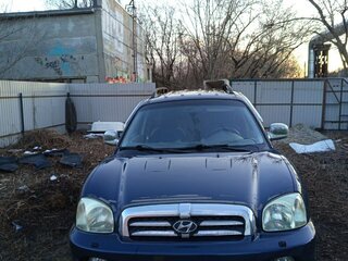 2007 Hyundai Santa Fe Classic Classic, синий, 700000 рублей, вид 3