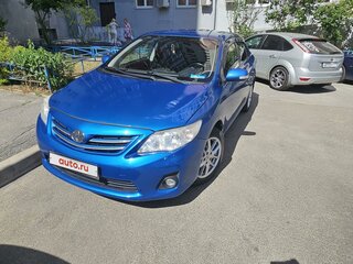 2011 Toyota Corolla X (E140, E150) Рестайлинг, синий, 850000 рублей, вид 1