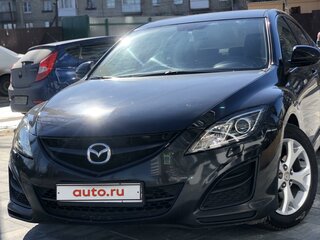 2011 Mazda 6 II (GH) Рестайлинг, чёрный, 820000 рублей, вид 4