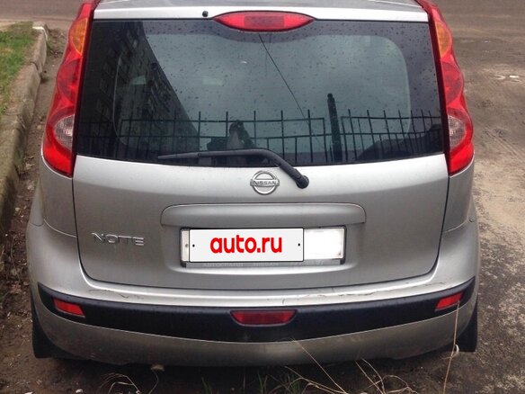 2007 Nissan Note I, серебристый, 850000 рублей - вид 4
