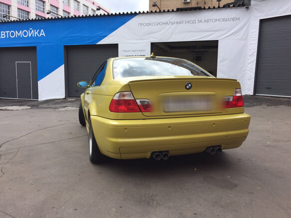 2002 BMW M3 III (E46), жёлтый - вид 8