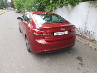 2016 Hyundai Elantra VI (AD), красный, 1600000 рублей, вид 4