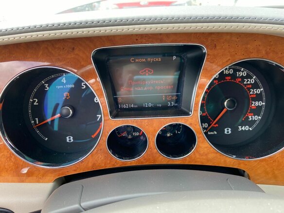 2011 Bentley Continental Flying Spur, серый - вид 5