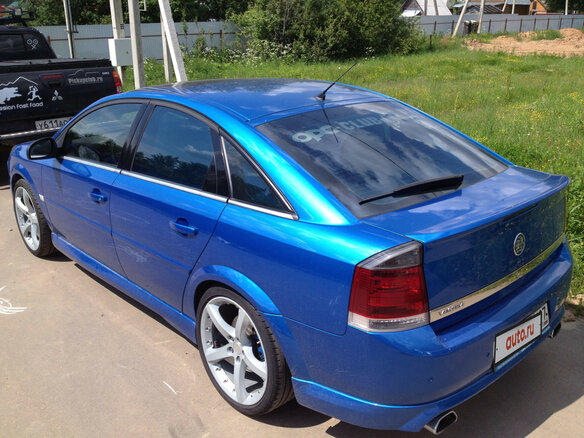 2007 Opel Vectra OPC C Рестайлинг, голубой - вид 5