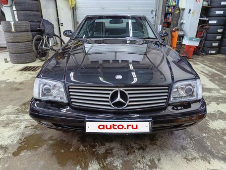 1999 Mercedes-Benz SL-Класс 500 IV (R129) Рестайлинг 2, чёрный, 11000000 рублей, вид 1