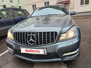 2012 Mercedes-Benz C-Класс 180 BlueEFFICIENCY III (W204) Рестайлинг, серый, 1350000 рублей, вид 1
