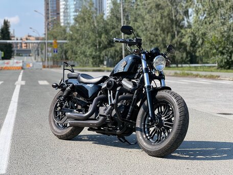 2018 Harley-Davidson Forty-Eight, чёрный, 990000 рублей, вид 1