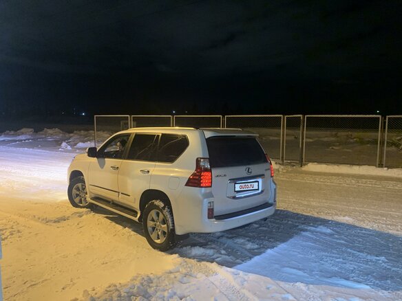 2011 Lexus GX 460 II, белый - вид 4