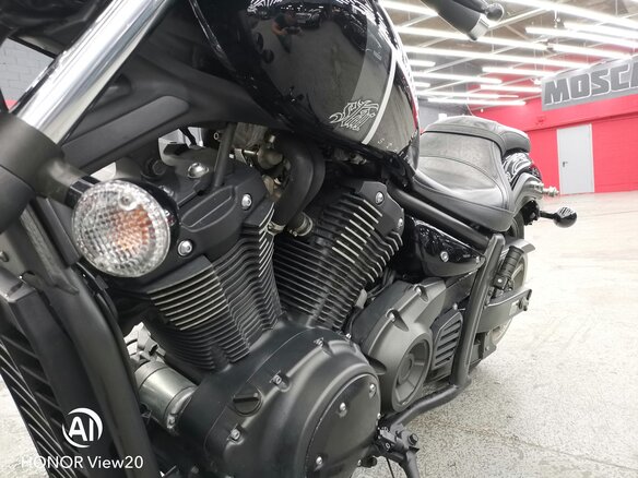 2013 Yamaha XVS1300, чёрный - вид 7