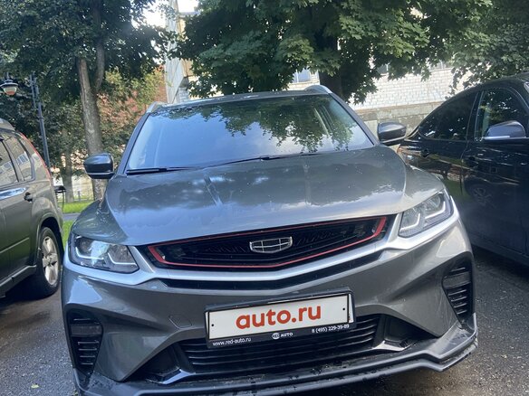 2023 Geely Coolray I, серый, 2500000 рублей
