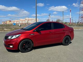 2016 Kia Rio III Рестайлинг, красный, 1150000 рублей, вид 5