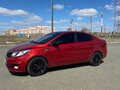 2016 Kia Rio III Рестайлинг, красный, 1150000 рублей - вид 4