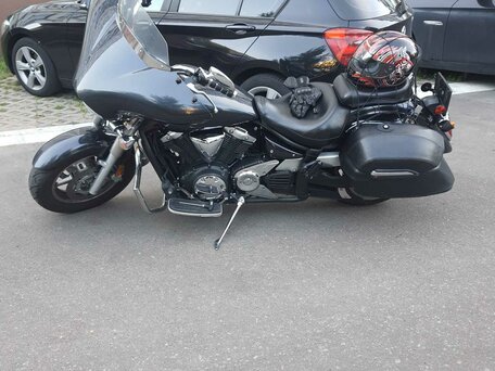 2008 Yamaha XVS1300, чёрный, 585000 рублей, вид 3