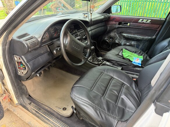 1991 Audi 100 IV (C4), белый, 275000 рублей - вид 4
