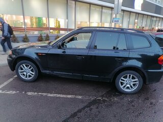 2006 BMW X3 30i I (E83), чёрный, 770000 рублей, вид 3