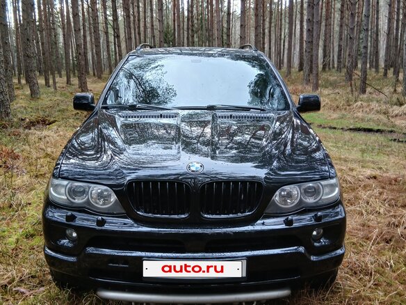 2005 BMW X5 3.0d I (E53) Рестайлинг, чёрный, 1600000 рублей - вид 3