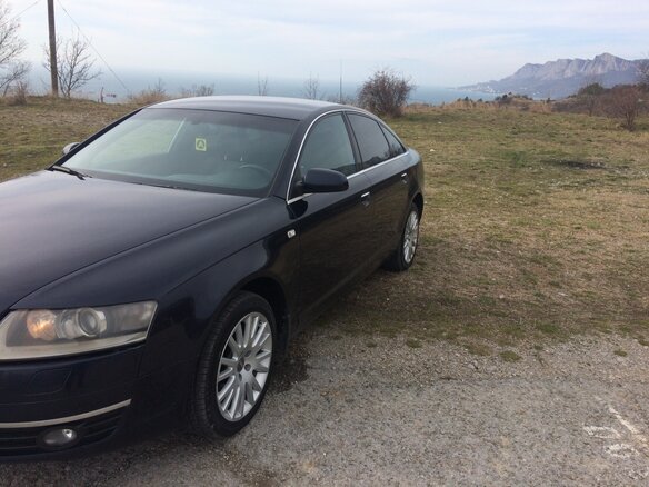 2007 Audi A6 III (C6), синий - вид 5
