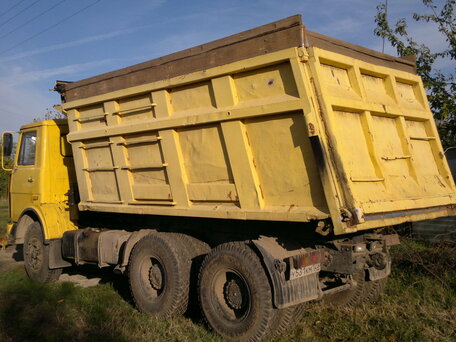 2001 МАЗ 5516, жёлтый, 950000 рублей, вид 4