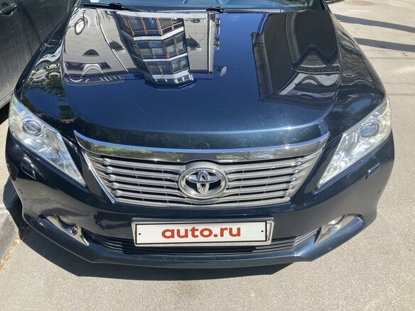 2014 Toyota Camry VII (XV50), чёрный