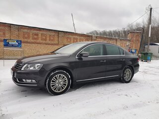 2011 Volkswagen Passat B7, коричневый, 780000 рублей, вид 3