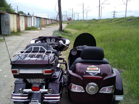 2000 Harley-Davidson Electra Glide, красный, 1200000 рублей, вид 4