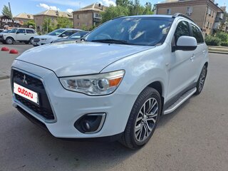 2014 Mitsubishi ASX I Рестайлинг, белый, 1400000 рублей, вид 4