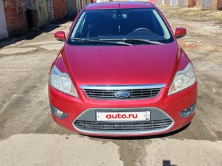 2008 Ford Focus II Рестайлинг, красный, 480000 рублей, вид 1