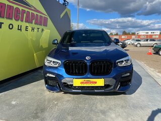 2019 BMW X4 30i II (G02), синий, 4000000 рублей, вид 2