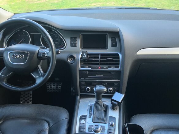 2014 Audi Q7 I (4L) Рестайлинг, чёрный, 2380000 рублей - вид 12