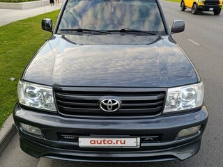 1999 Toyota Land Cruiser 100 Series, чёрный, 2850000 рублей, вид 1